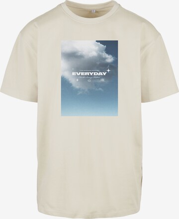 Mister Tee Shirt 'Everyday' in Beige: voorkant