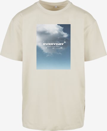Mister Tee Shirt 'Everyday' in Beige: Vorderseite