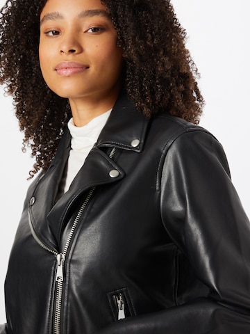 GAP Jacke 'FAUX' in Schwarz