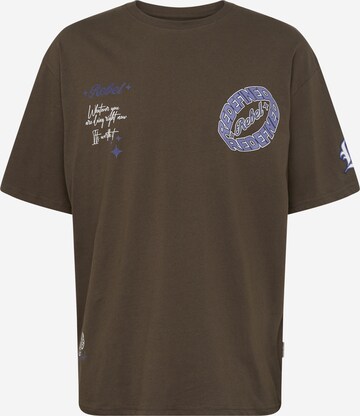 Redefined Rebel T-shirt 'River' i grå: framsida