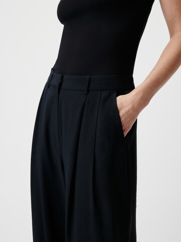 LeGer by Lena Gercke Loose fit Pleat-front trousers 'Cassidy' in Black