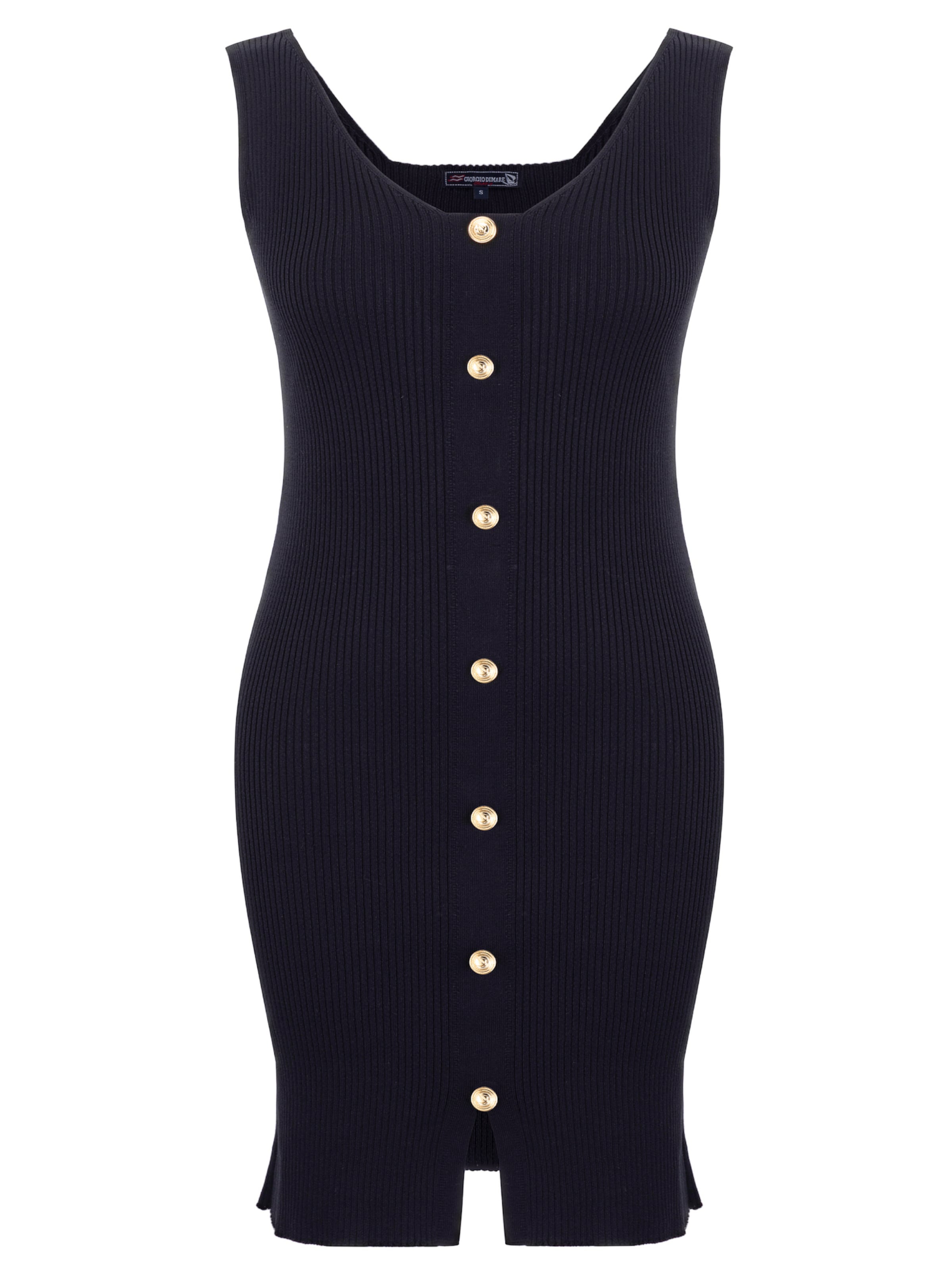 Giorgio di Mare Pletena obleka 'Siara' | črna barva, Prikaz izdelka