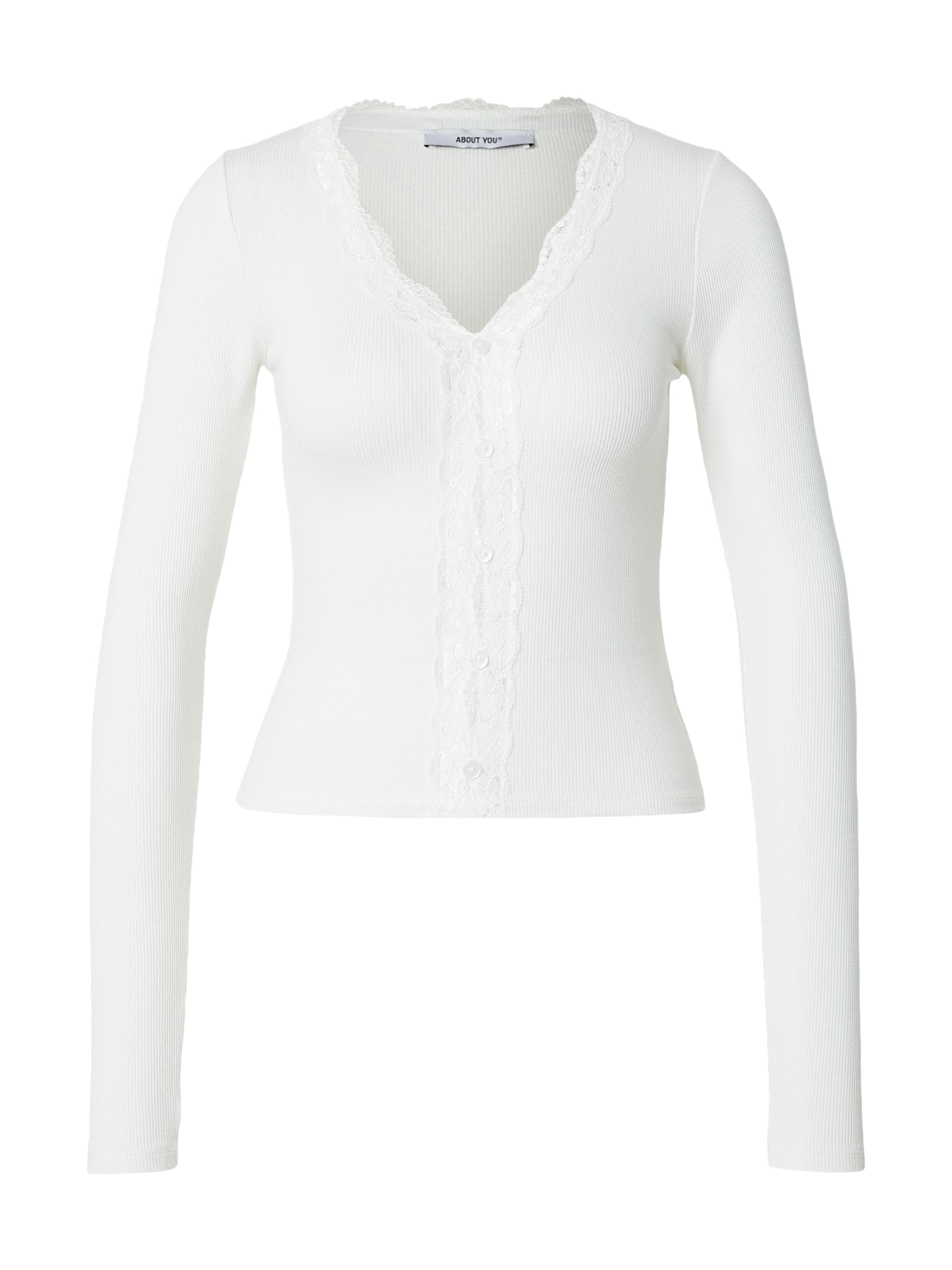 ABOUT YOU Póló 'Elisa' - fehér: elől