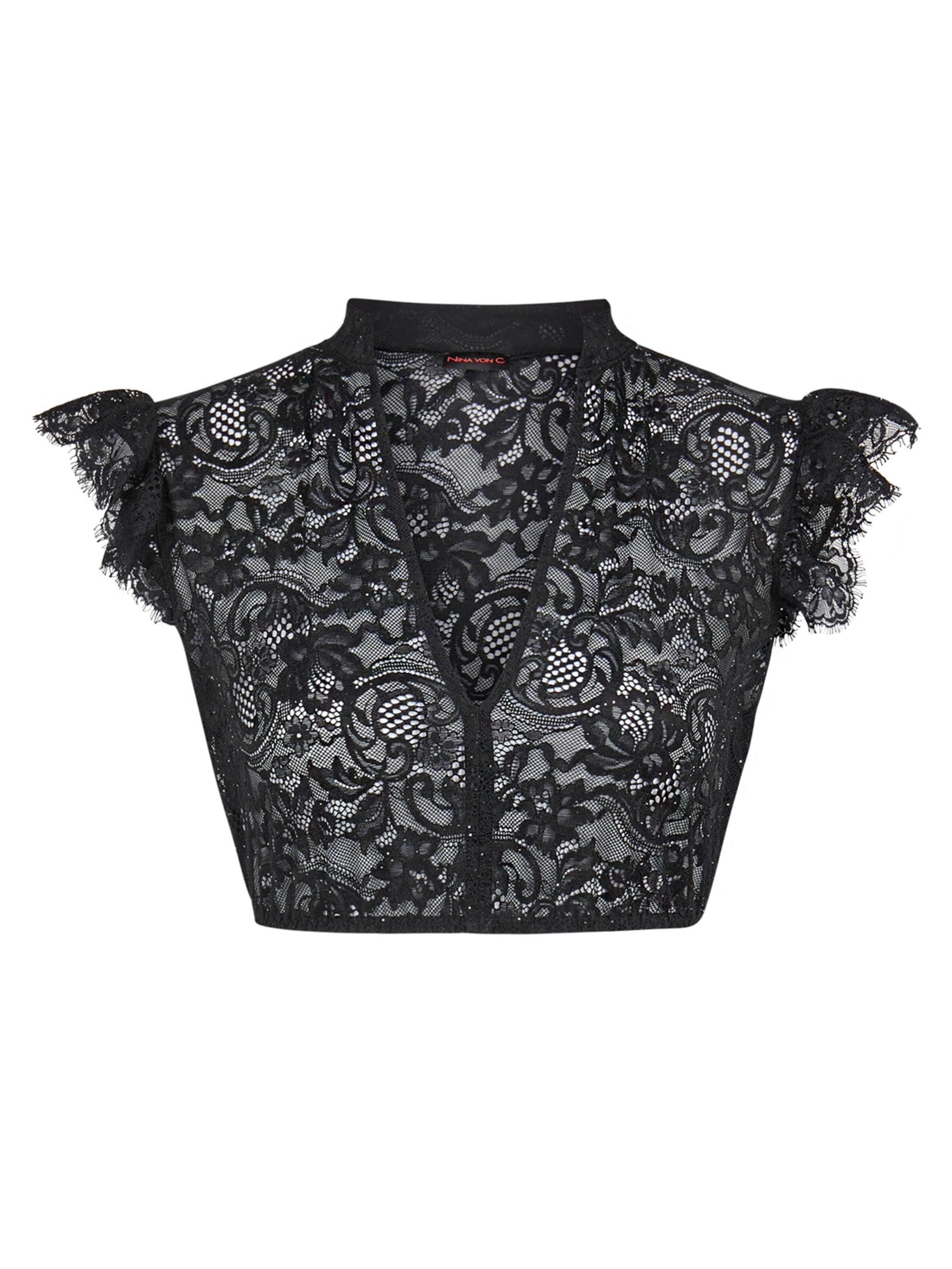 Nina von C. Traditional Blouse 'Romy' in 32 in Black, Item view