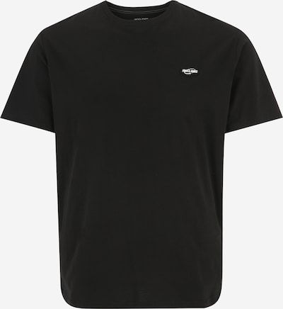 Jack & Jones Plus T-shirt i svart / vit, Produktvy