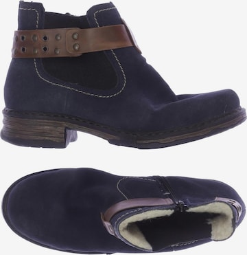 Rieker Dress Boots in 40 in Blue: front