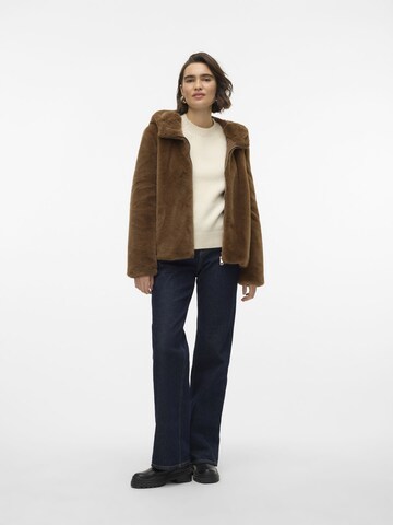 VERO MODA Prechodná bunda - Hnedá