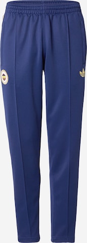 ADIDAS PERFORMANCE Regular Workout Pants in Blue: front