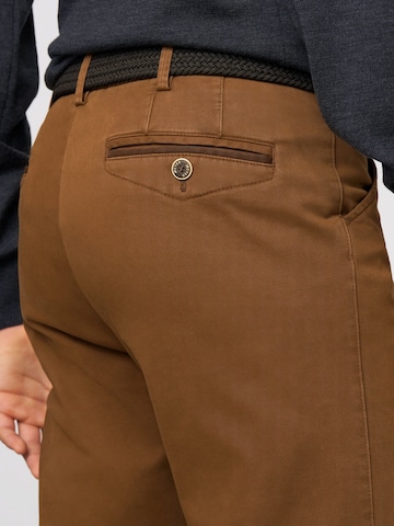 MEYER Regular Chino 'Lupus' in Blauw