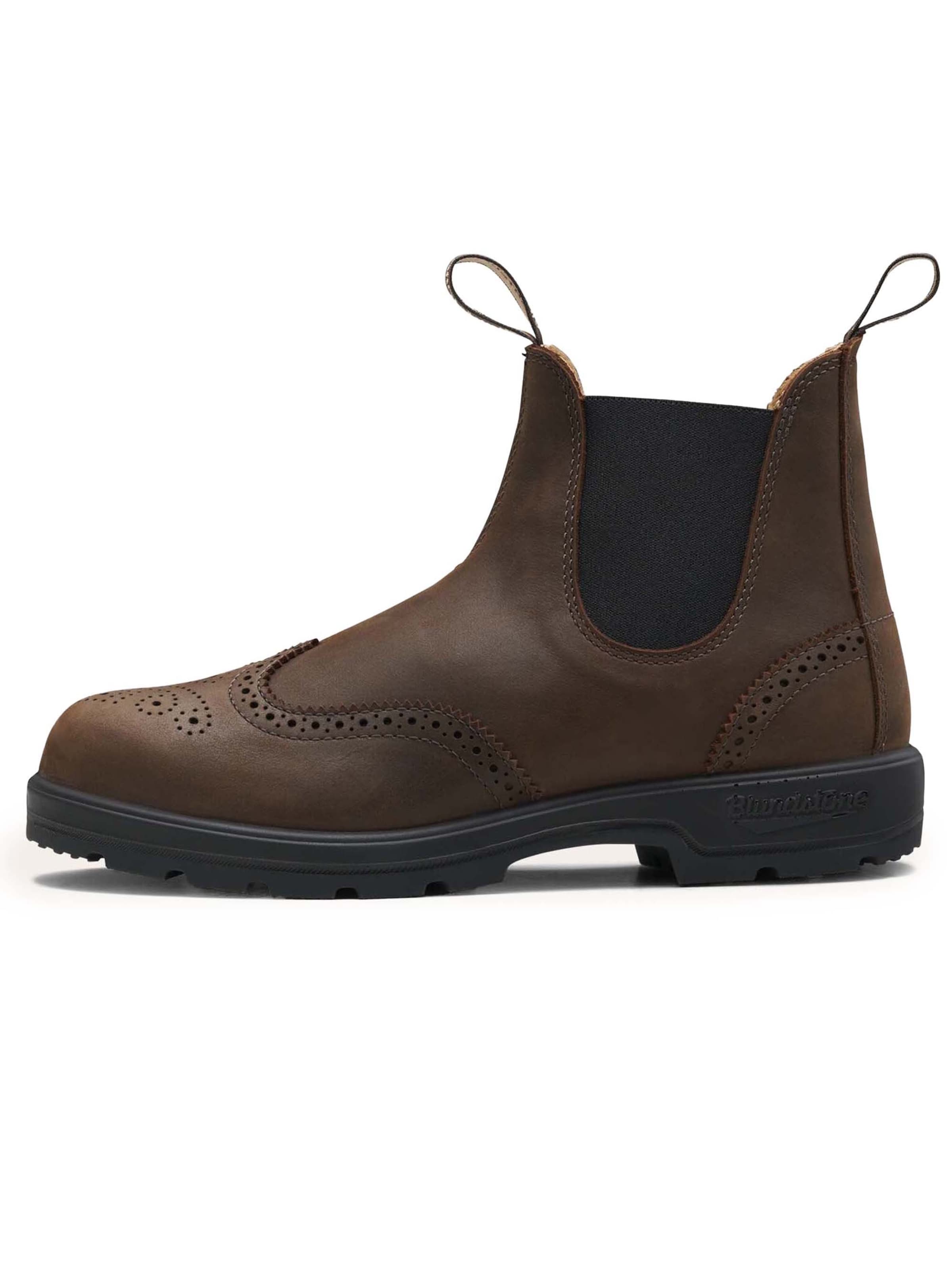 Blundstone Chelsea boots in Bruin: voorkant