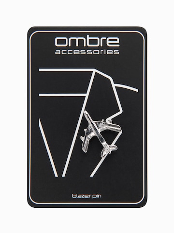 Ombre Brosch i silver
