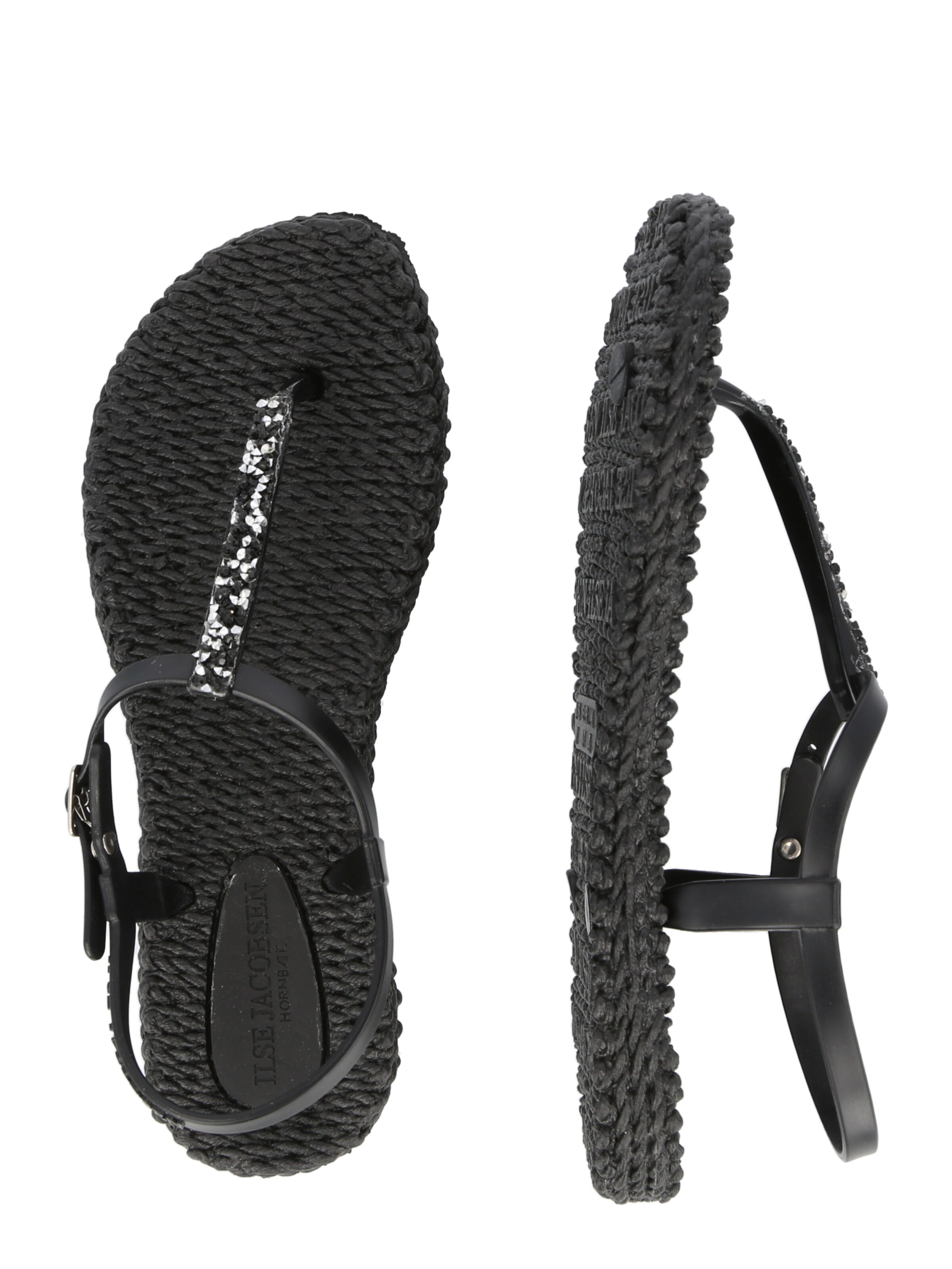 ILSE JACOBSEN Klipklappere 'Cheerful' i sort