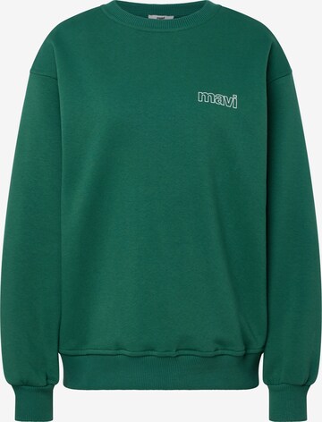 Mavi Sweatshirt in Green: front