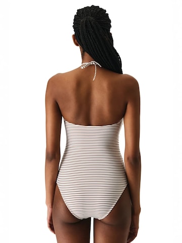 Penti Balconette Swimsuit in Brown