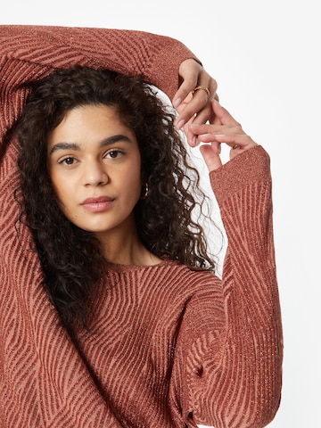 Sisley Sweter w kolorze brązowy