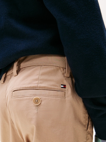 TOMMY HILFIGER Regular Trousers '1985 Collection' in Beige