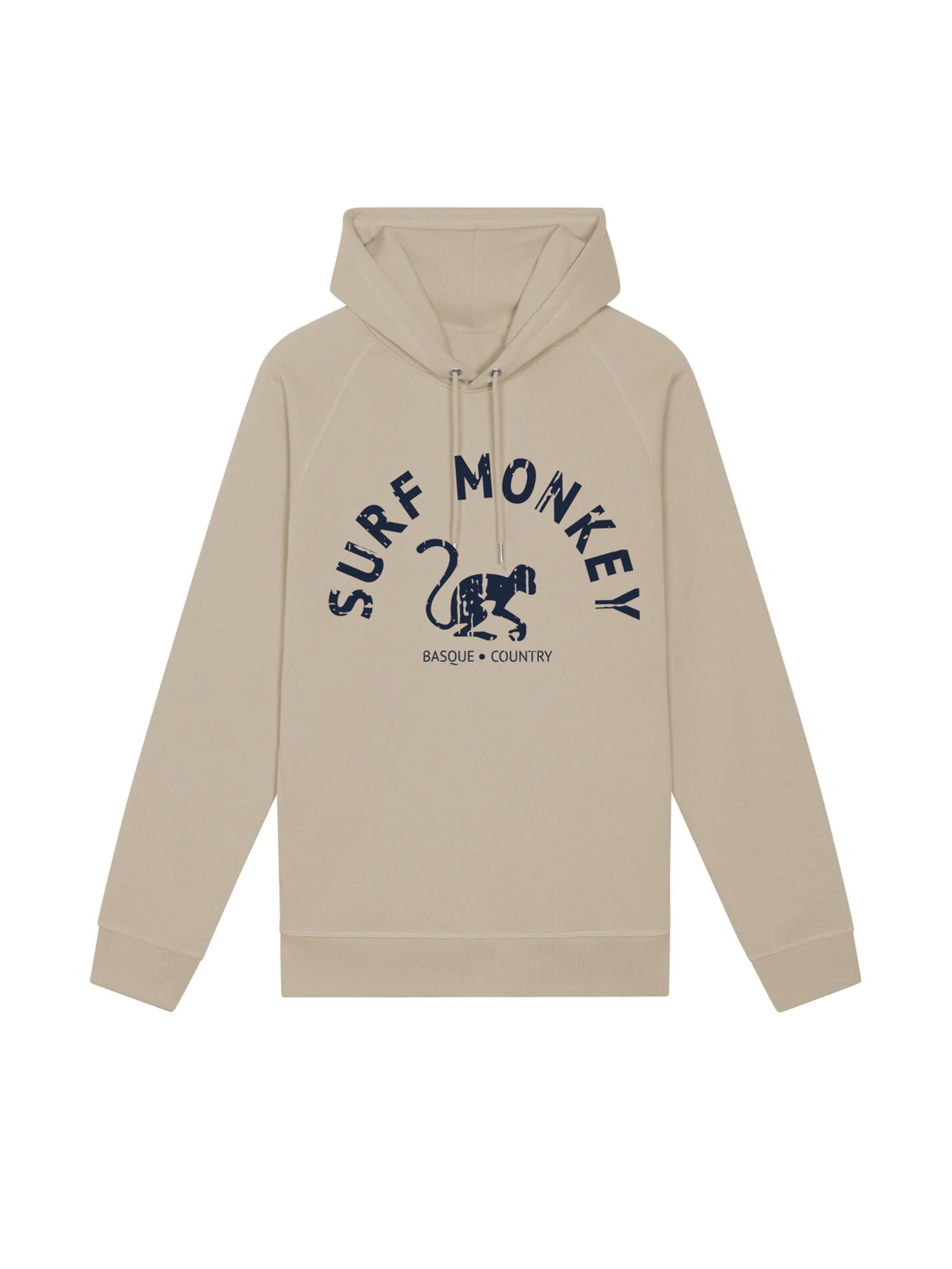 Surf Monkey Bluzka sportowa w kolorze beżowy: przód