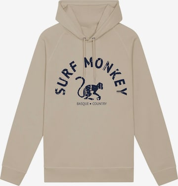 Surf Monkey Bluzka sportowa w kolorze beżowy: przód