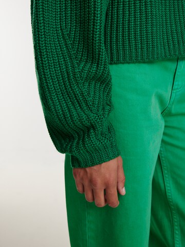 Pullover 'Martje' di EDITED in verde