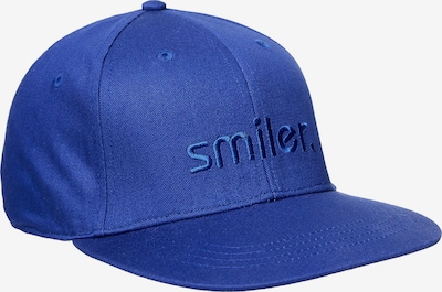 smiler. Snapback Cap shine. in blau, Produktansicht