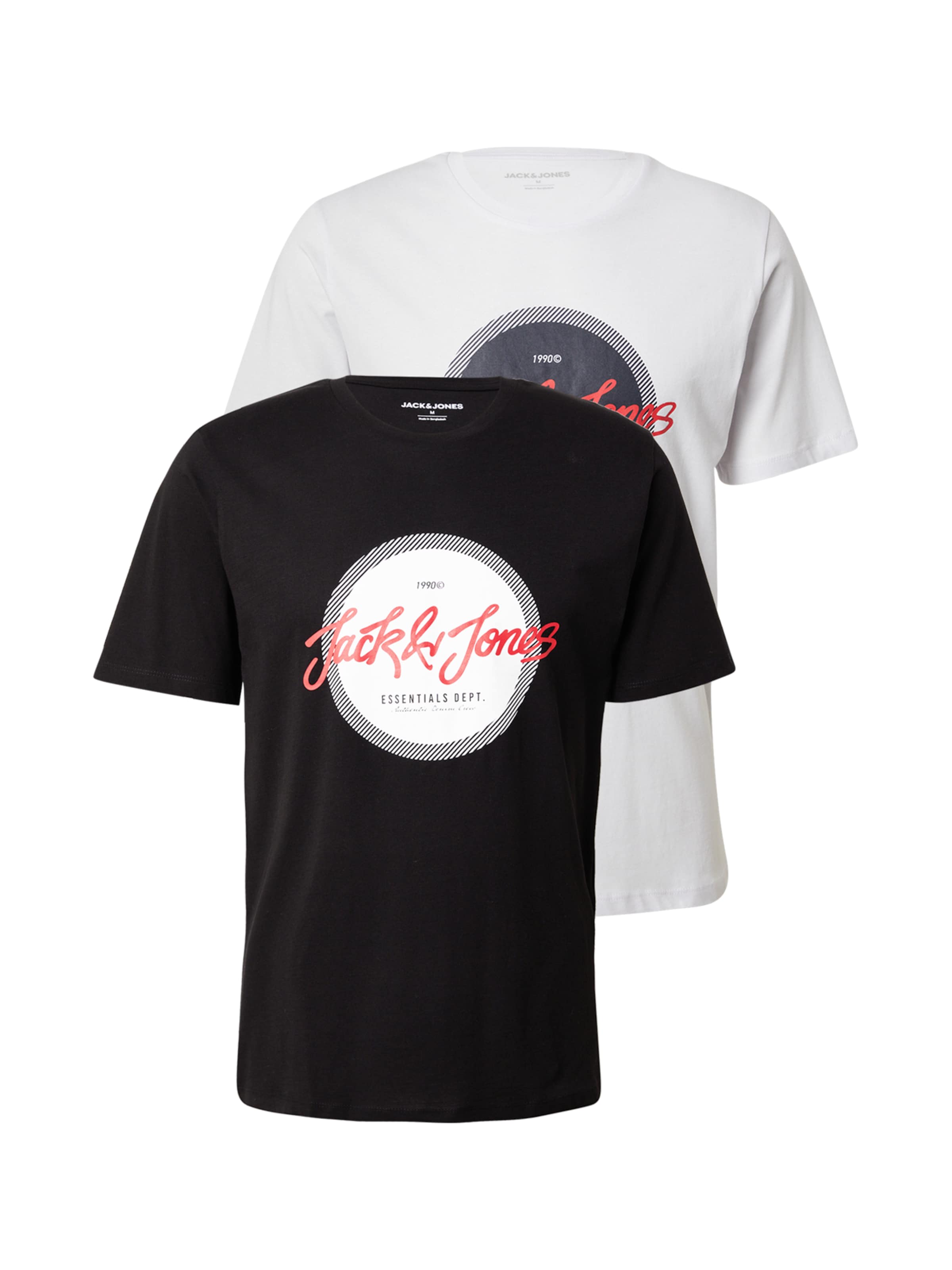 JACK & JONES Paita 'JJURBAN' värissä musta: etupuoli