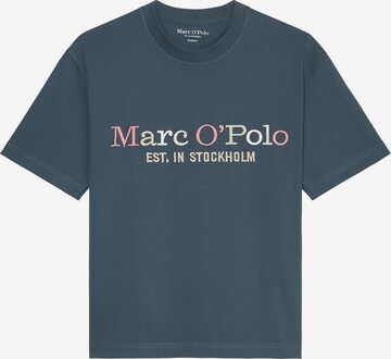 T-Shirt Marc O'Polo en bleu : devant