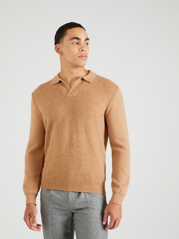 Pullover 'Vincenzo' di Guido Maria Kretschmer Men in beige: frontale