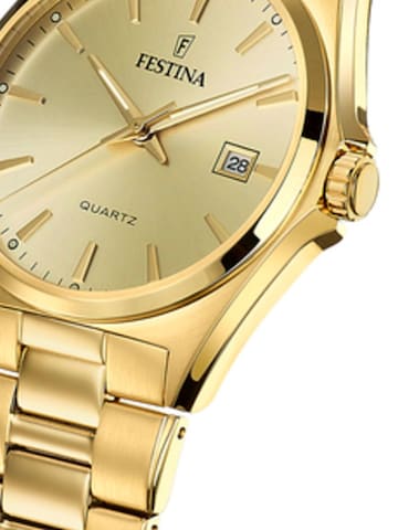 FESTINA Analogové hodinky 'Watch Classics' – zlatá