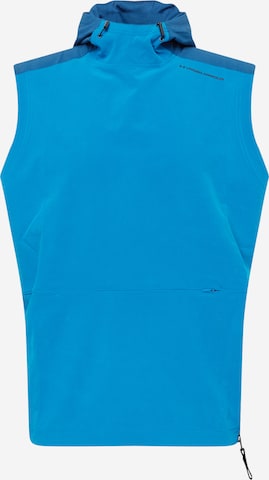 UNDER ARMOUR Αθλητικό μπουφάν σε μπλε: μπροστά