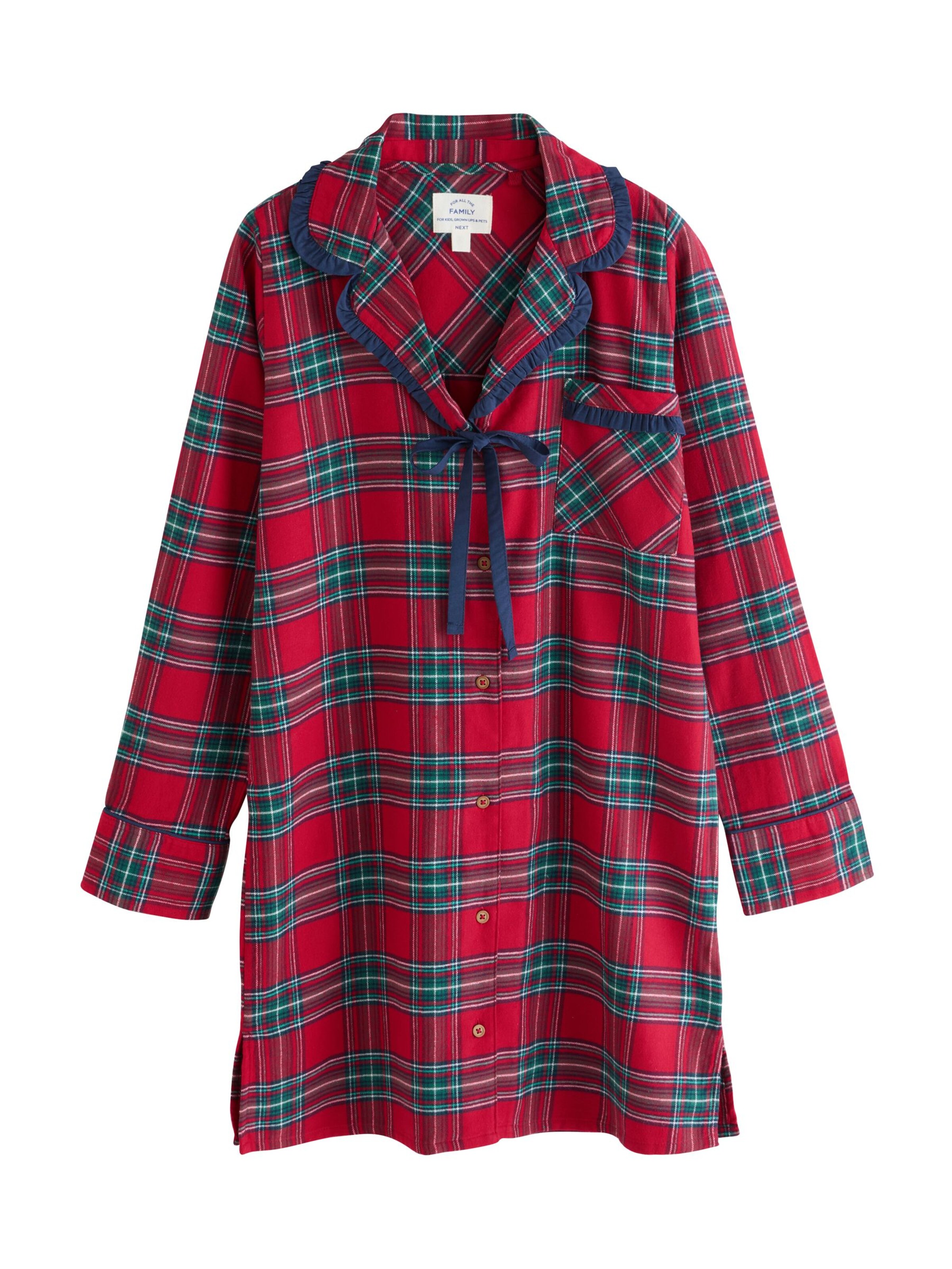 Next Nachthemd in Rot: Vorderseite