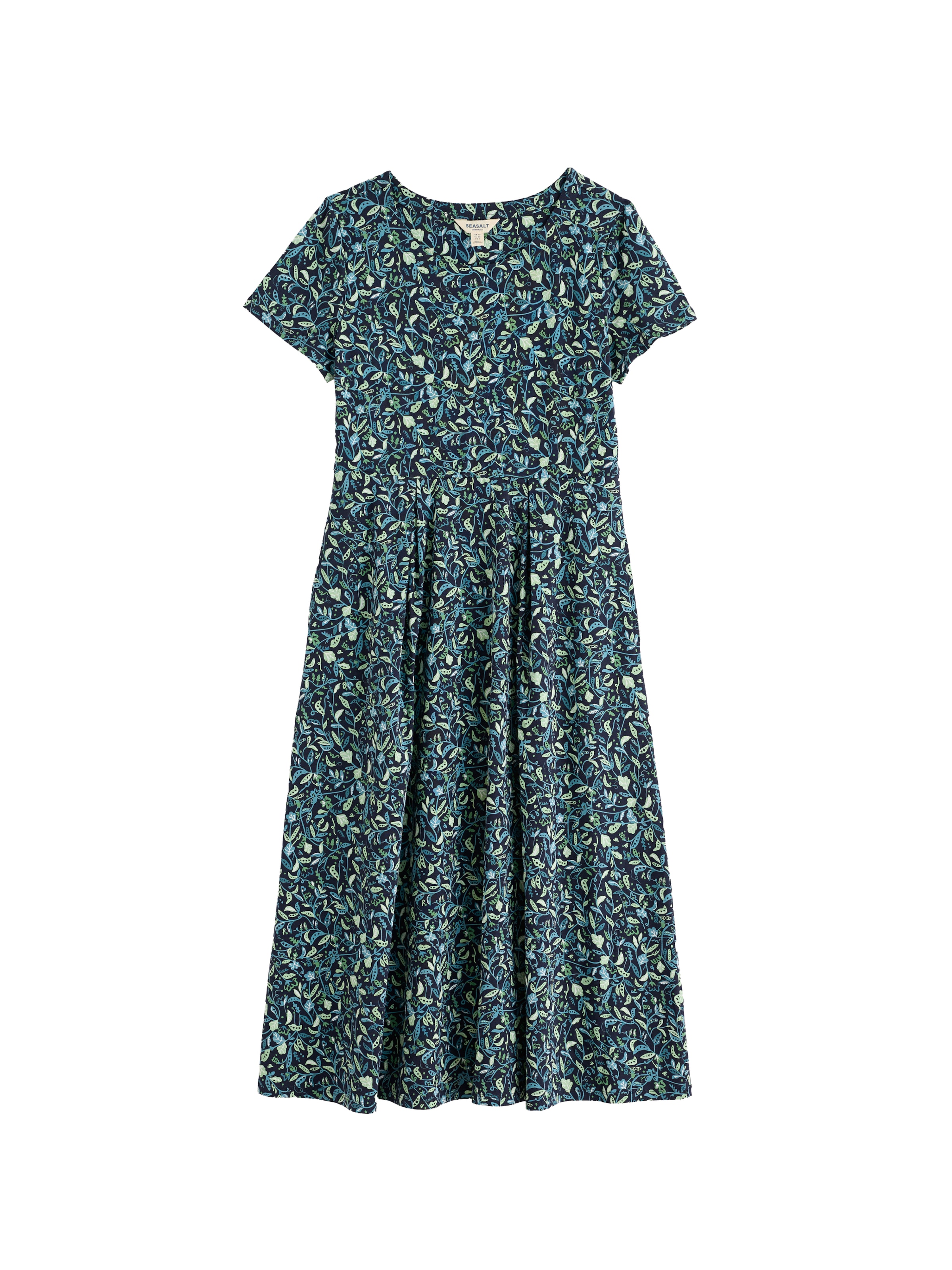 Seasalt Cornwall Jurk 'Veronica' in Blauw: voorkant