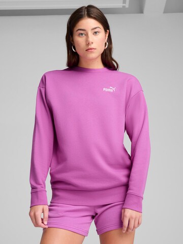 Sweat de sport 'ESS Small No. 1' PUMA en violet : devant