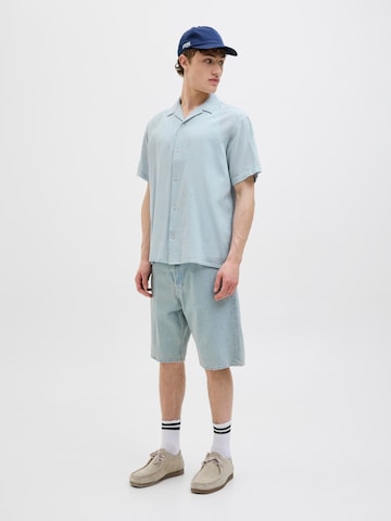 JACK & JONES Comfort fit Overhemd in Blauw