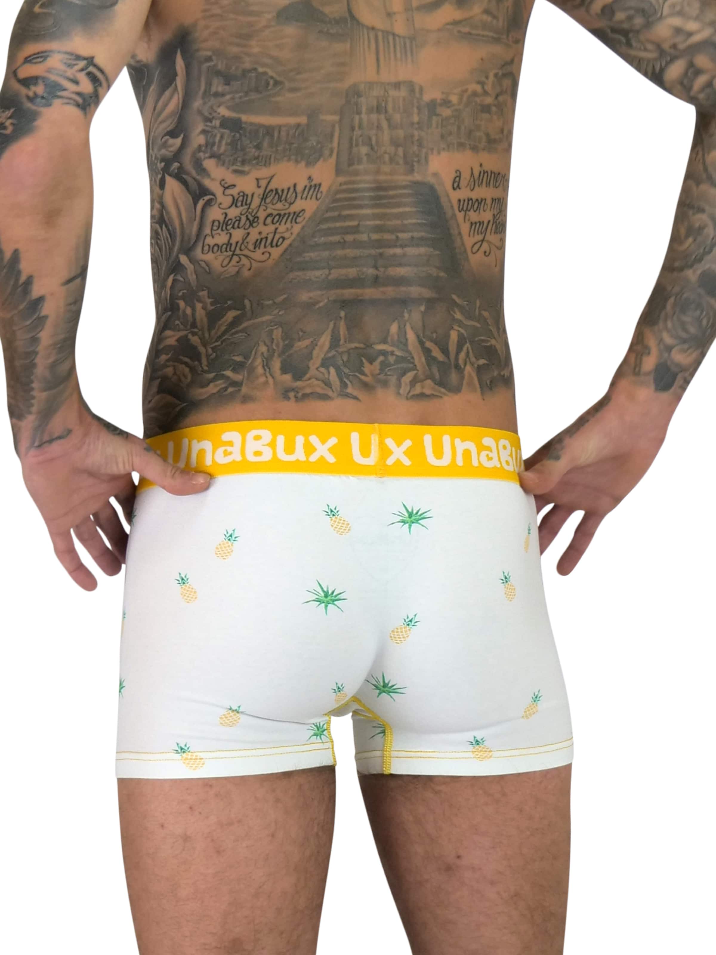 UNABUX Boxershorts in Schwarz
