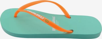 Brasileras Teenslipper 'Neon W' in Blauw: voorkant