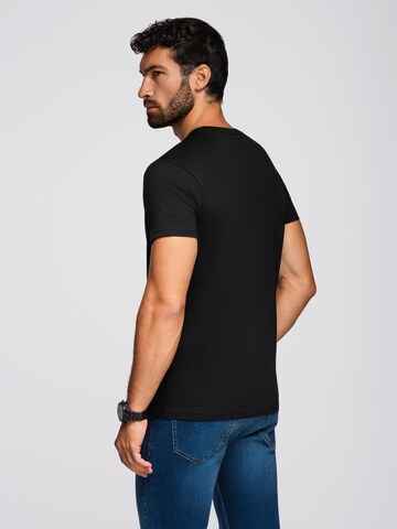 Ombre Shirt in Black