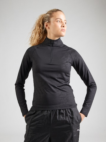 ENDURANCE - Camiseta funcional 'Peipah' en negro: frente