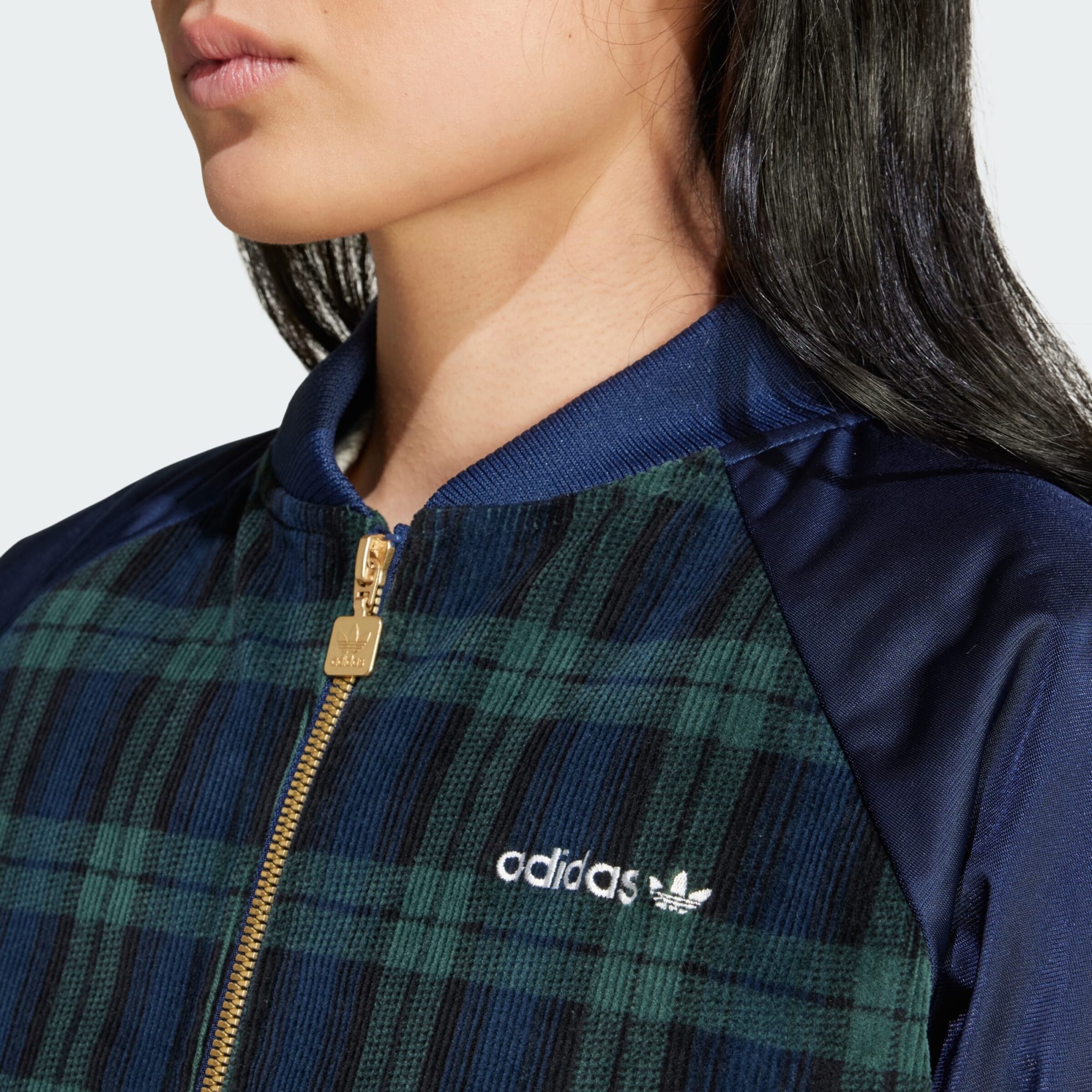 Between season jacket Tartan Dark blue XS