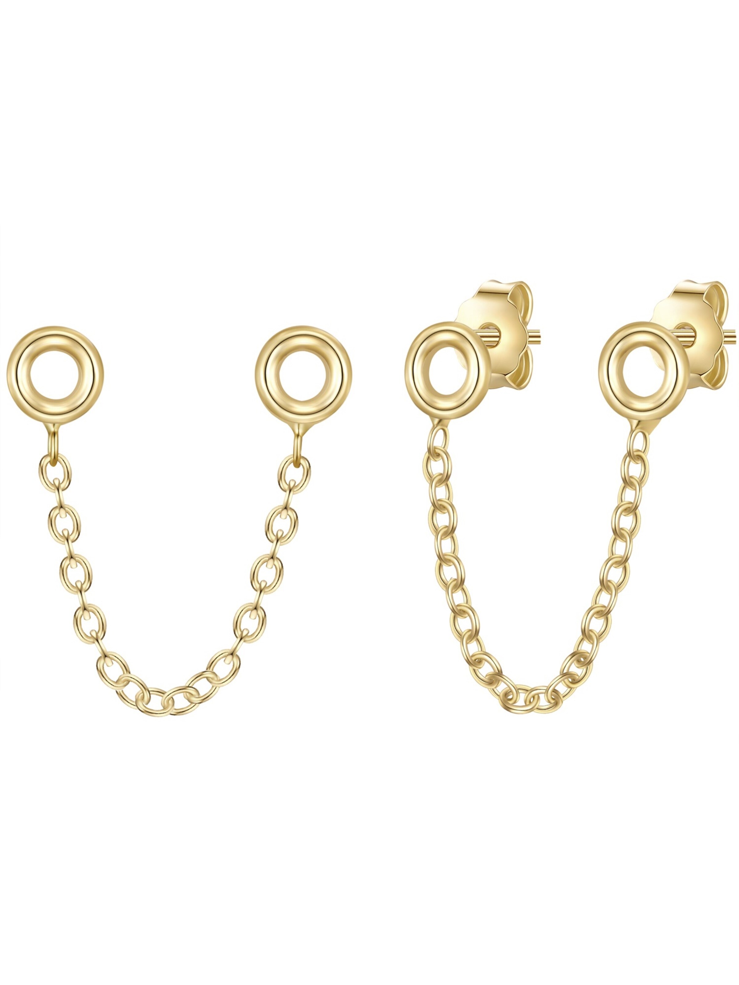 Glanzstücke München Oorbellen in Goud: voorkant