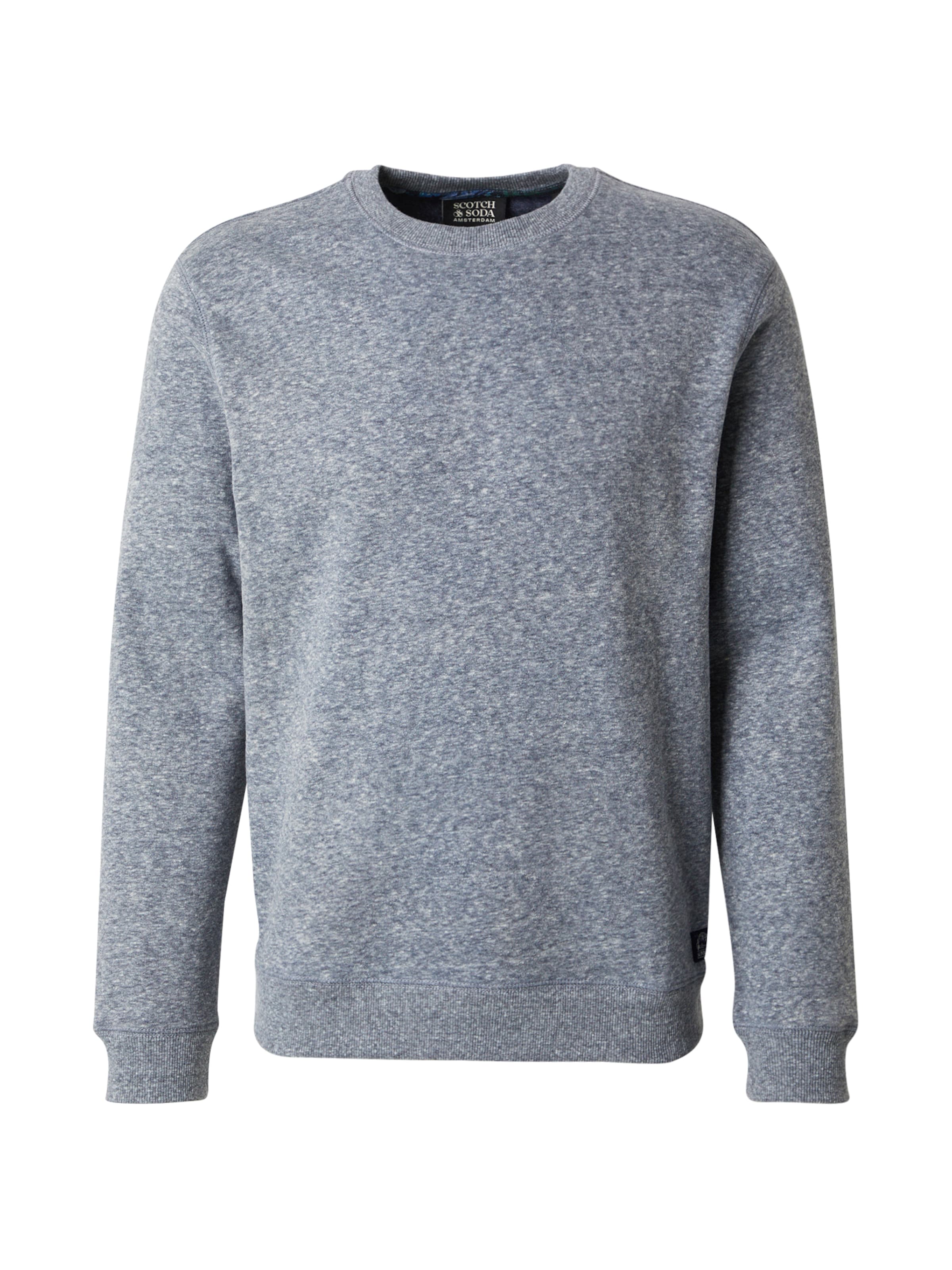 SCOTCH & SODA Sweatshirt in blaumeliert, Produktansicht