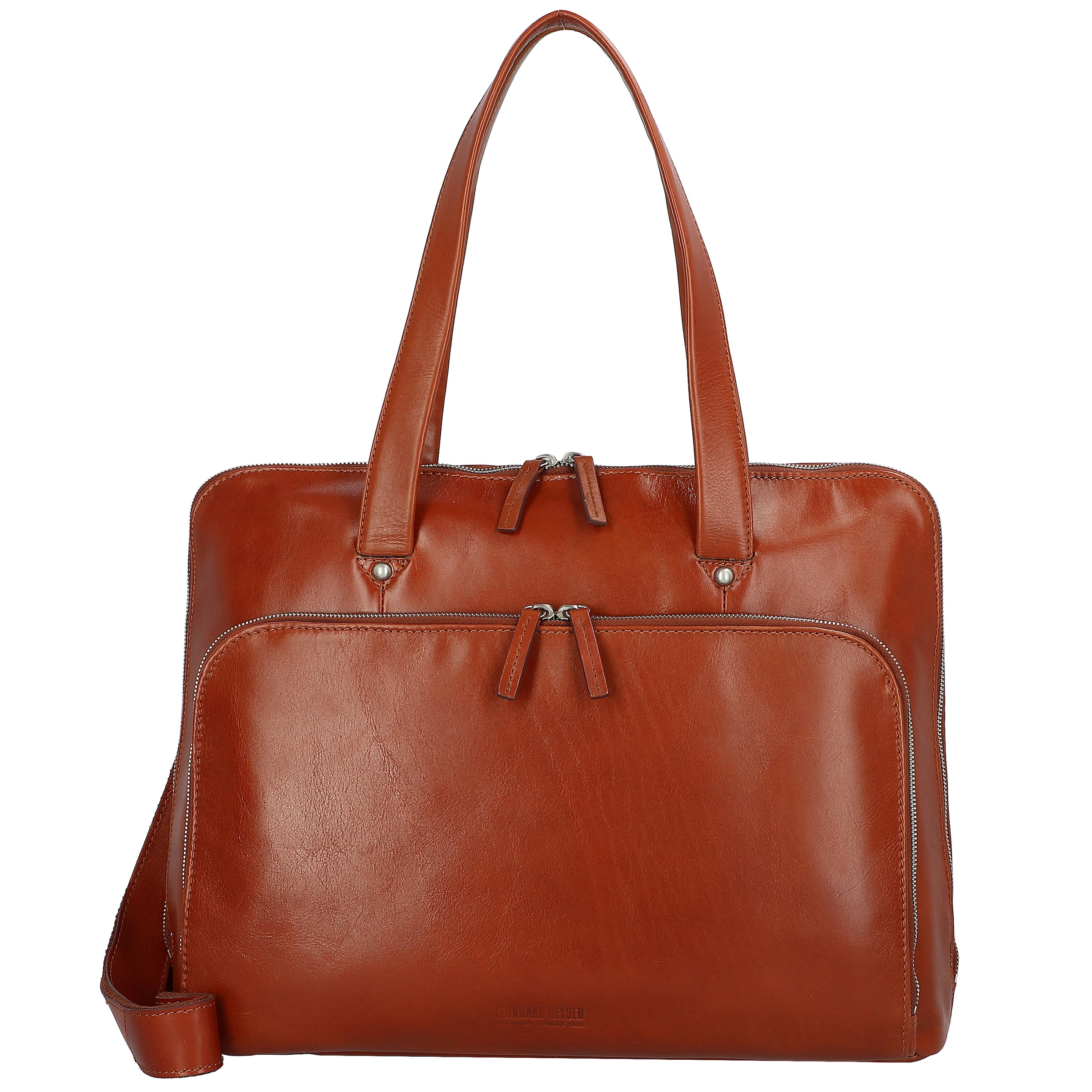 LEONHARD HEYDEN Aktentasche 'Cambridge' in cognac, Produktansicht