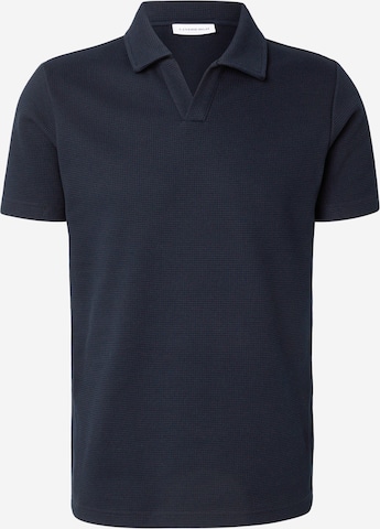 T-Shirt Lindbergh en bleu : devant