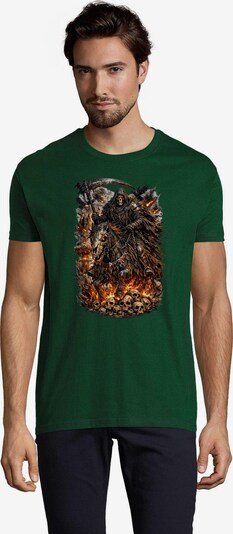 Blondie & Brownie Shirt 'ApocalyotischerReiter' in XXXL in Green, Item view