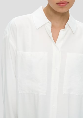 Camicia da donna di QS in bianco
