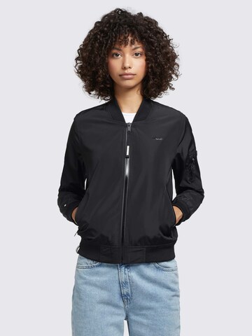 khujo Between-Season Jacket 'Stence2' in Black: front