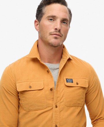 Superdry Regular fit Overhemd in Oranje