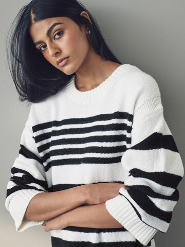 Abito in maglia di Next in bianco