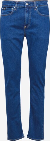 Calvin Klein Jeans - Slimfit Calças de ganga em azul: frente