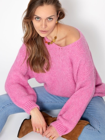 SASSYCLASSY Oversizepullover in Pink