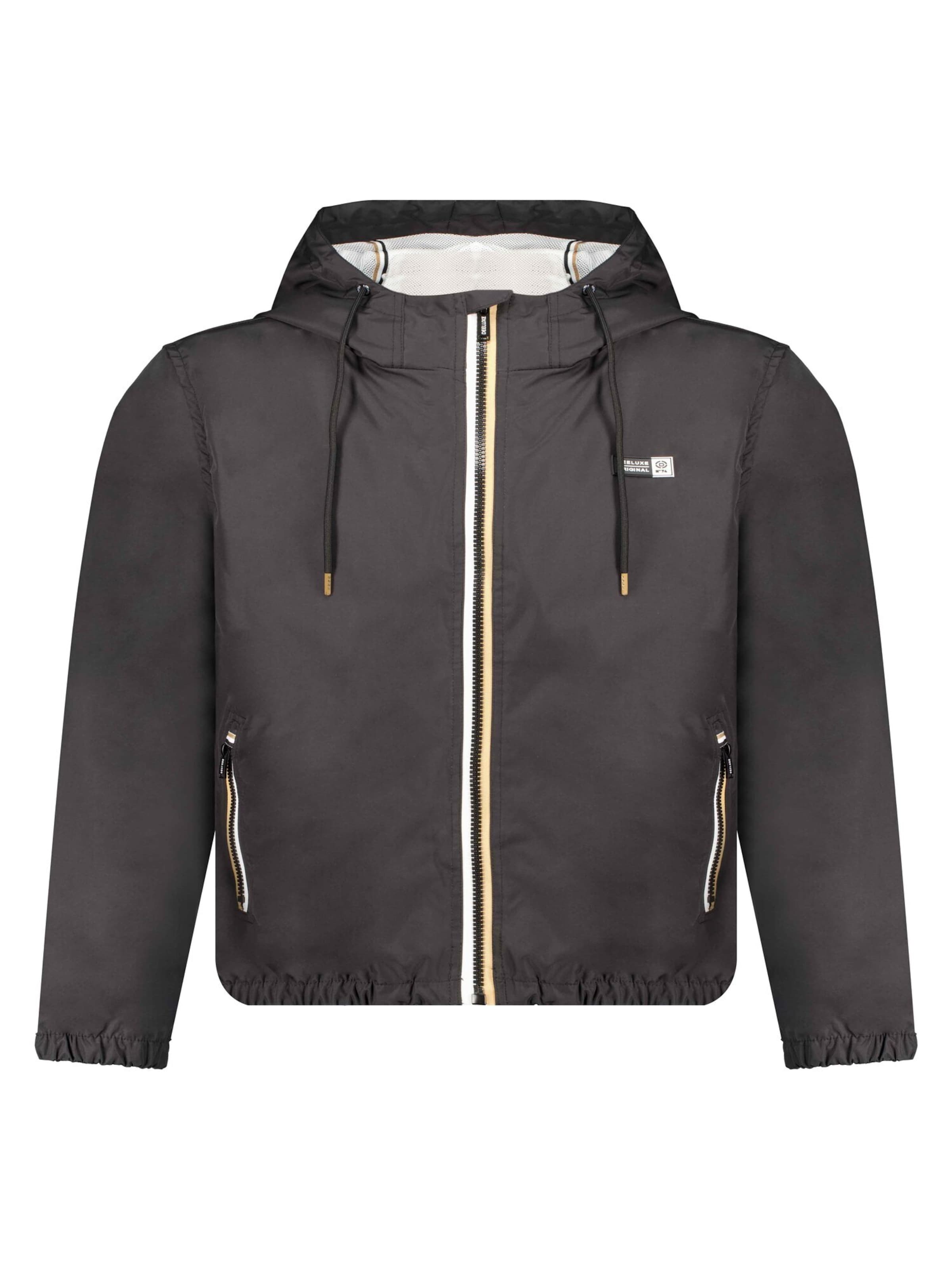 Veste mi-saison 'Vinny' Deeluxe en noir : devant